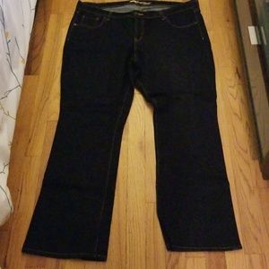 Old Navy dark rinse bootcut jeans 18S